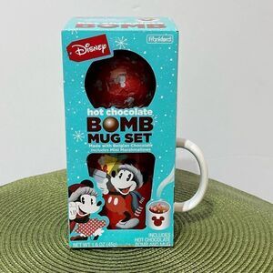 Disney Mickey Mouse Mug with Hot Chocolate Bomb NWT